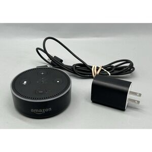Amazon Echo Dot Black (2nd Gen) Smart Speaker RS03QR - Tested